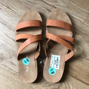 Brown sandals